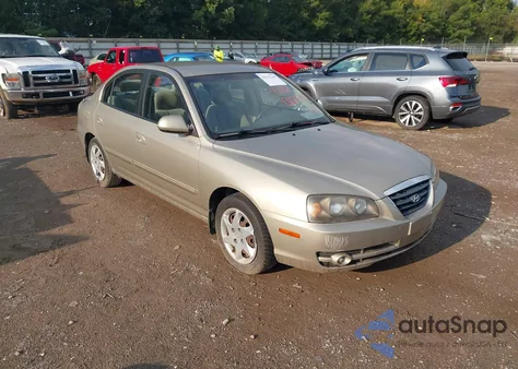 2005 Hyundai Elantra Gls/Gt from USA, damaged, VIN KMHDN46DX5U153940